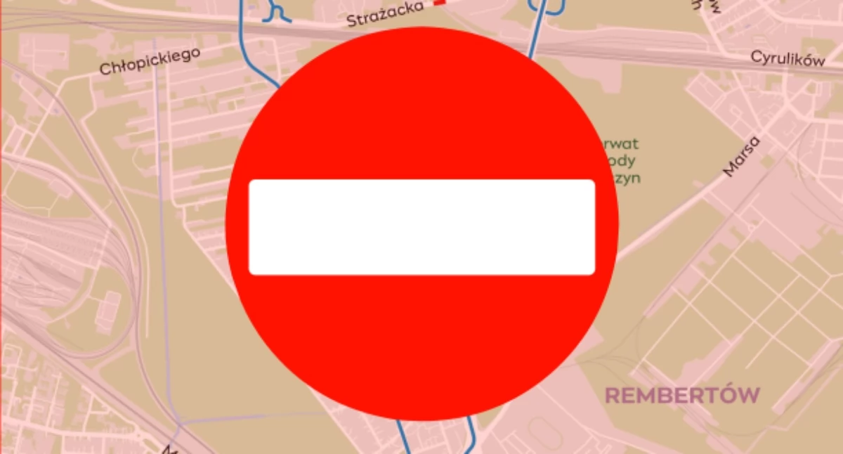 Komunikacja, STRAŻACKA ZOSTANIE ZAMKNIĘTA! REMONT PRZEJAZDU REMBERTOWIE BĘDZIE OBJAZD! - zdjęcie, fotografia