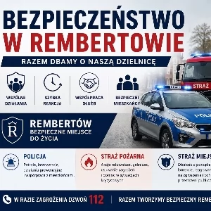 Zdjęcie: Bezpieczeństwo Rembertów DZIELNICA iRembertów