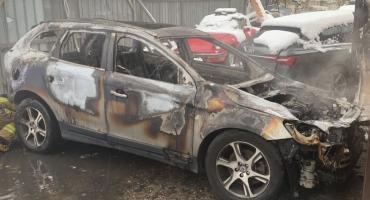 Pożar warsztatu samochodowego